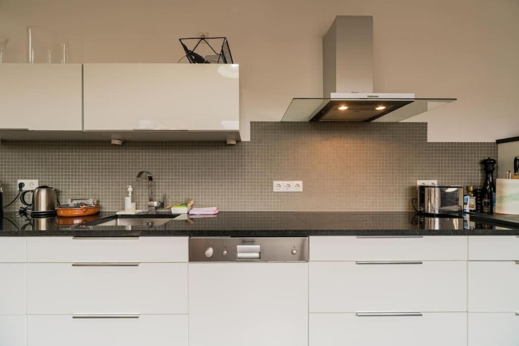 Ruhige Dachwohnung Mit Terrasse Berlin Mitte - Spacious Modern Rooftop Loft In Berlin Mitte Luaran gambar